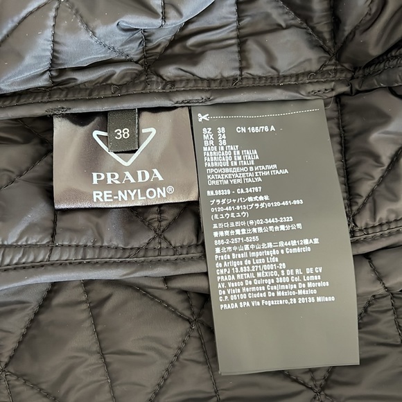 Prada blouson padded jacket - Picture 8 of 16